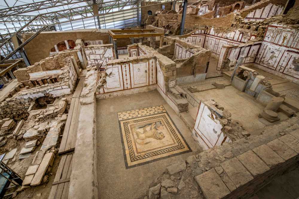 Terrace Houses of Ephesus with frescoes and mosaics