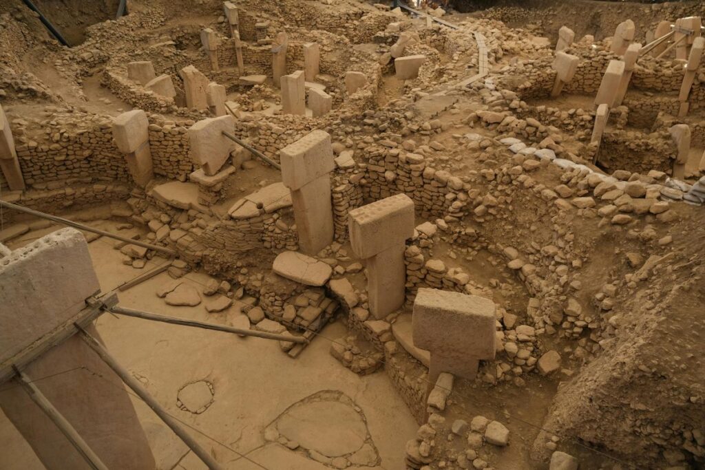 Gobekli tepe excavations in Turkey