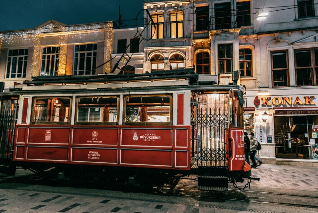 Istiklal Street in Istanbul