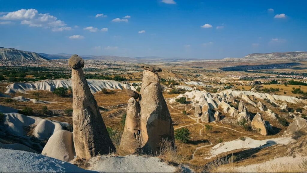 fairy chimneys rock formations cappadocia turkey