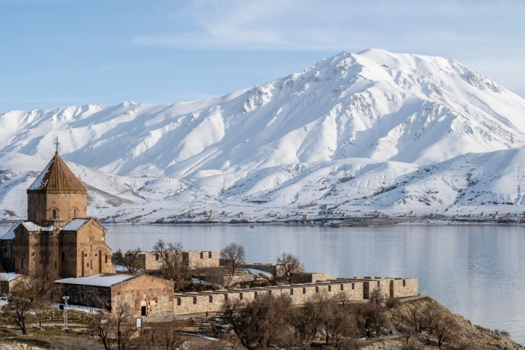 Akdamar Church on Lake Van, an important Armenian Christian site