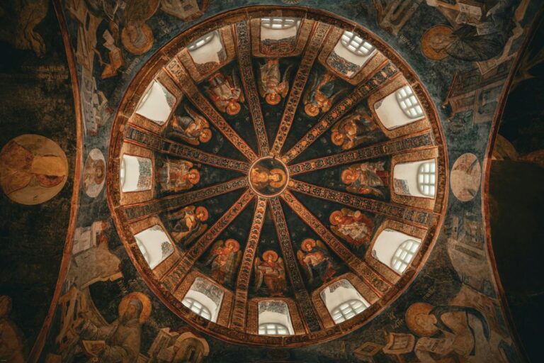 Chora Church in Istanbul, one of the finest examples of Byzantine architecture