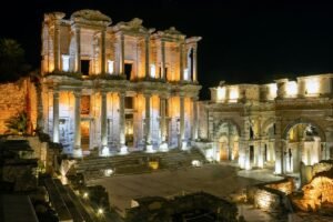 Library of Celsus in Ephesus on a Biblical Turkey itinerary following the Seven Churches and St. Paul