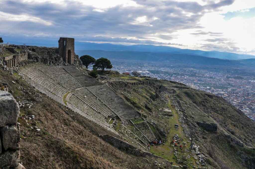 Pergamon, the Steepest Theatre of Turkey.