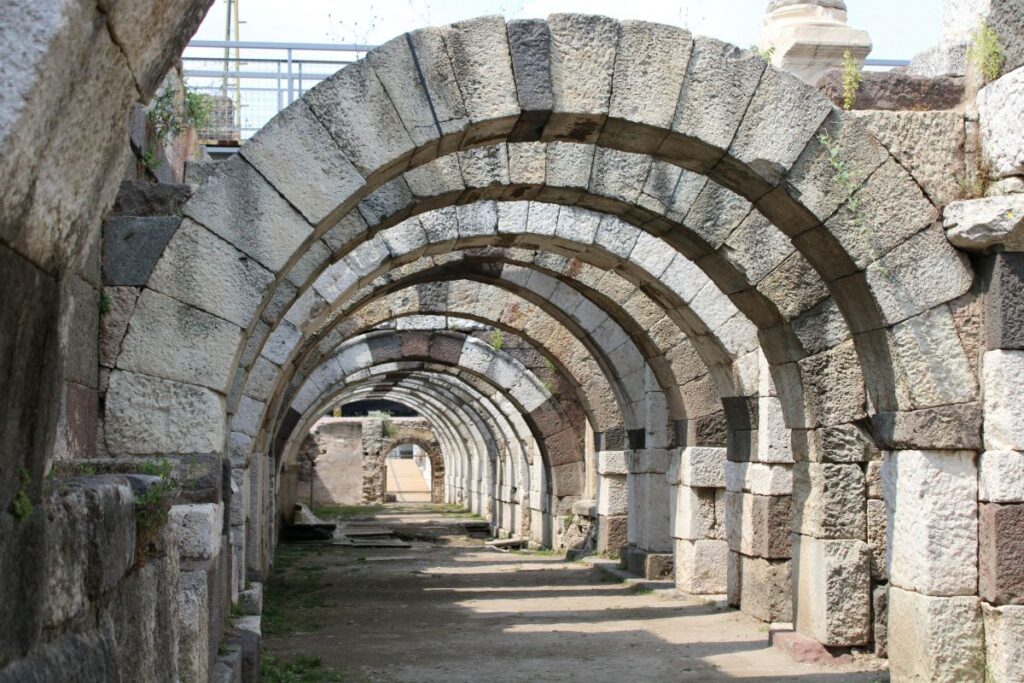 Library of Celsus in Ephesus, the first of the Seven Churches of Revelation in Turkey