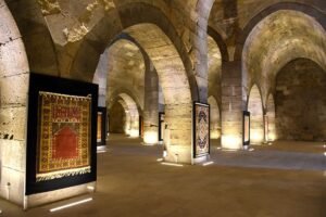 Sultanhani Caravanserai on the Silk Road in Turkey