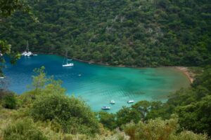 Hikers exploring the best hiking trails in Turkey including the Lycian Way, Cappadocia, and the Kackar Mountains