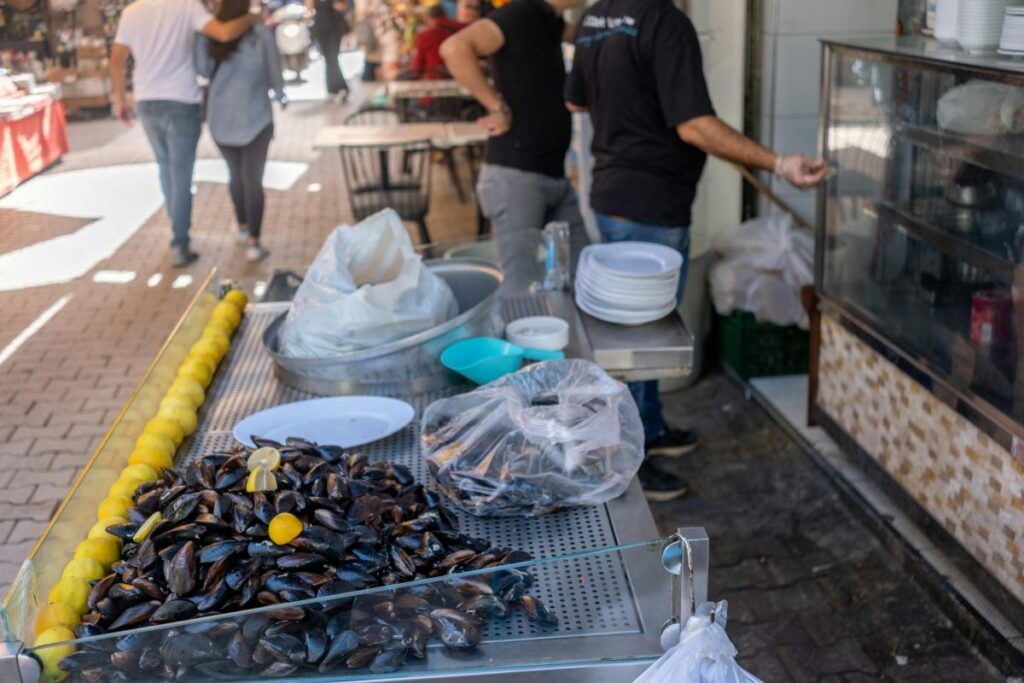 Traditional Turkish street food culture in Istanbul