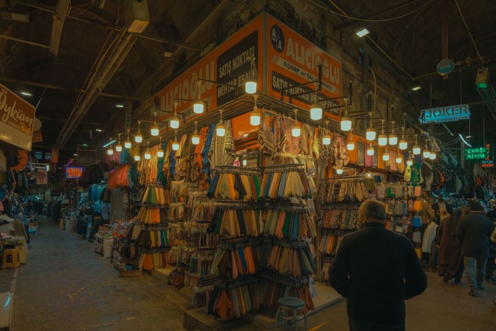 Historic Kayseri Bedesten and covered market in Turkey
