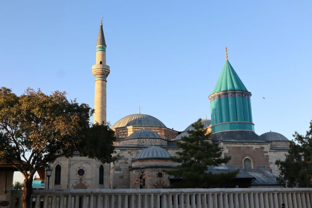 Mevlana Museum and the tomb of Rumi in Konya Turkey