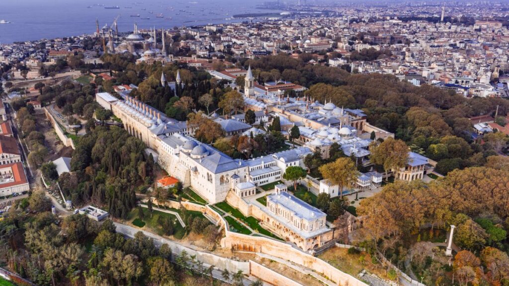 Historic Topkapi Palace Museum in Istanbul